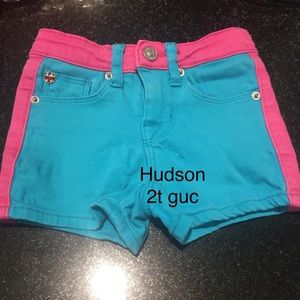 Hudson brand 2t girls shorts